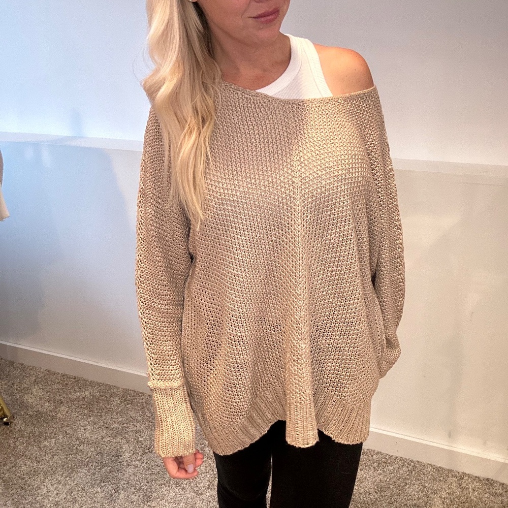 Paisley Knit Top